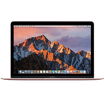 2017 Apple MacBook 12, Intel Core m3, 8GB RAM, 256GB SSD, Intel HD Graphics 615 Rose Gold